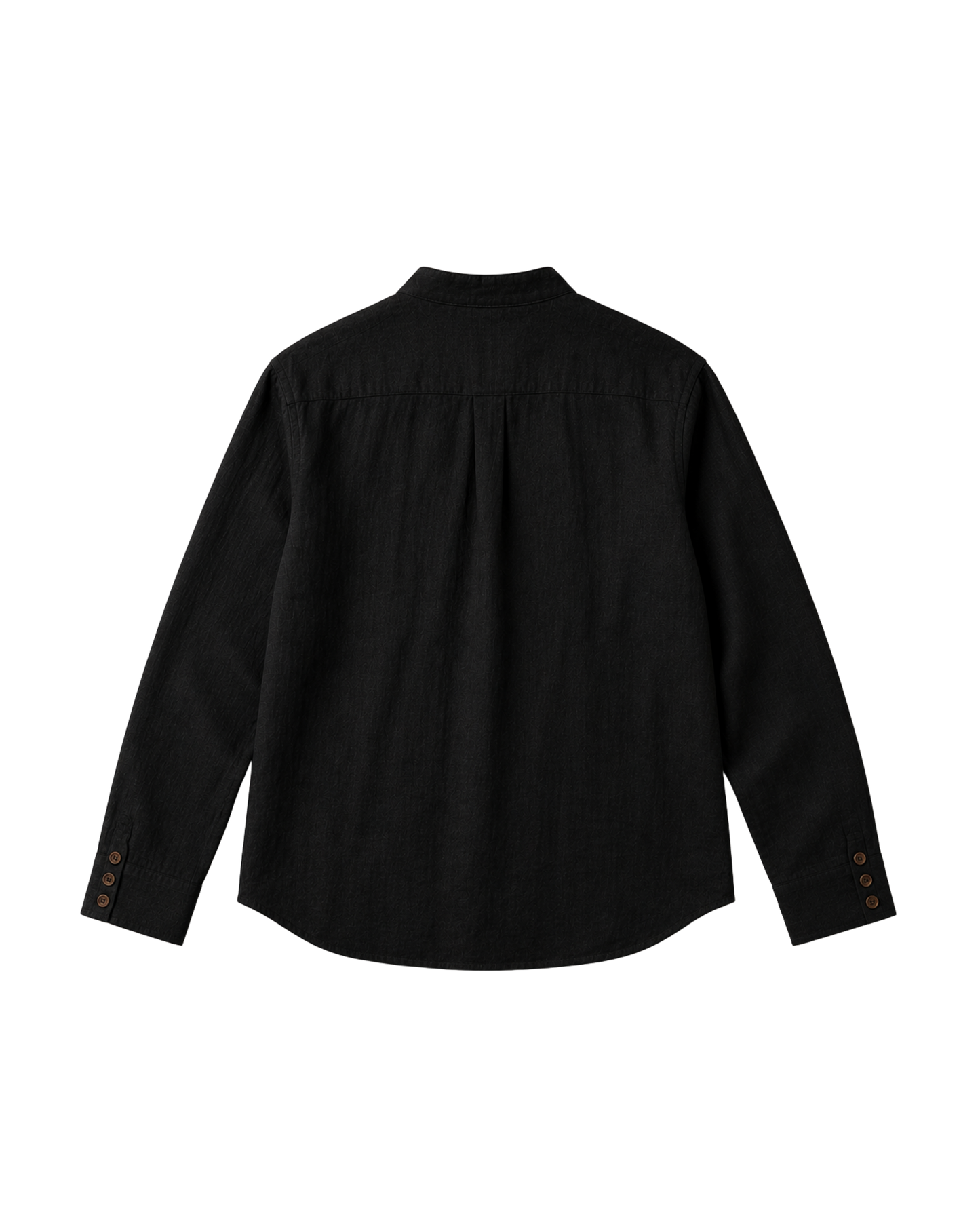 LA PIEGA NERO LINEN SHIRT