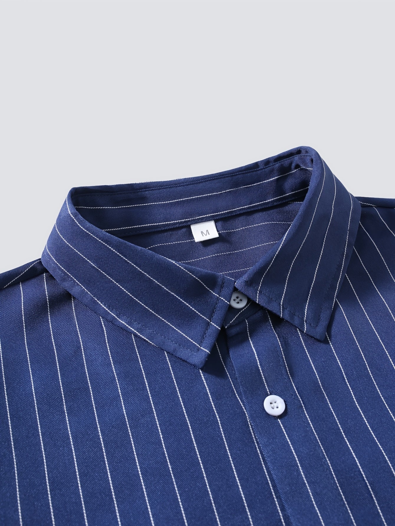 [Lightweight | Striped] Lightweight Striped Shirt | Short Sleeve, Smooth Fabric, Casual Wear