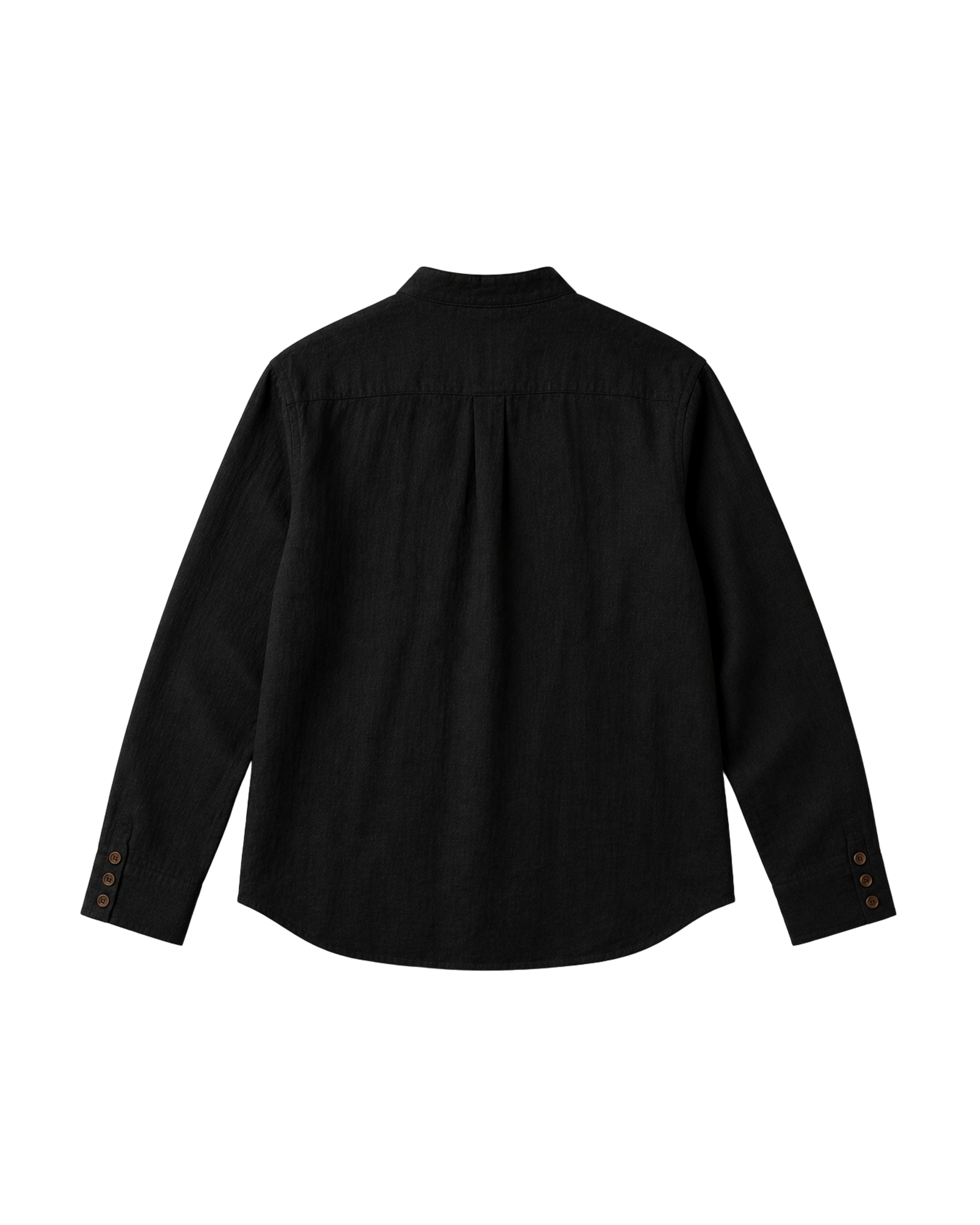 LA PIEGA NERO LINEN SHIRT