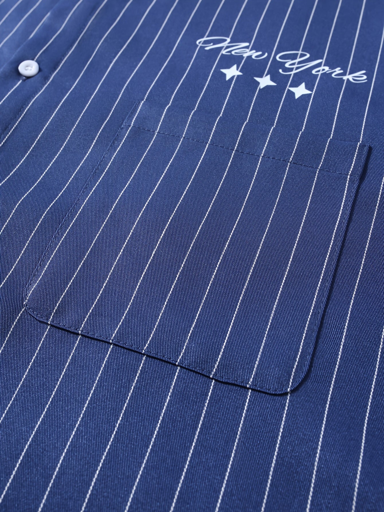 [Lightweight | Striped] Lightweight Striped Shirt | Short Sleeve, Smooth Fabric, Casual Wear
