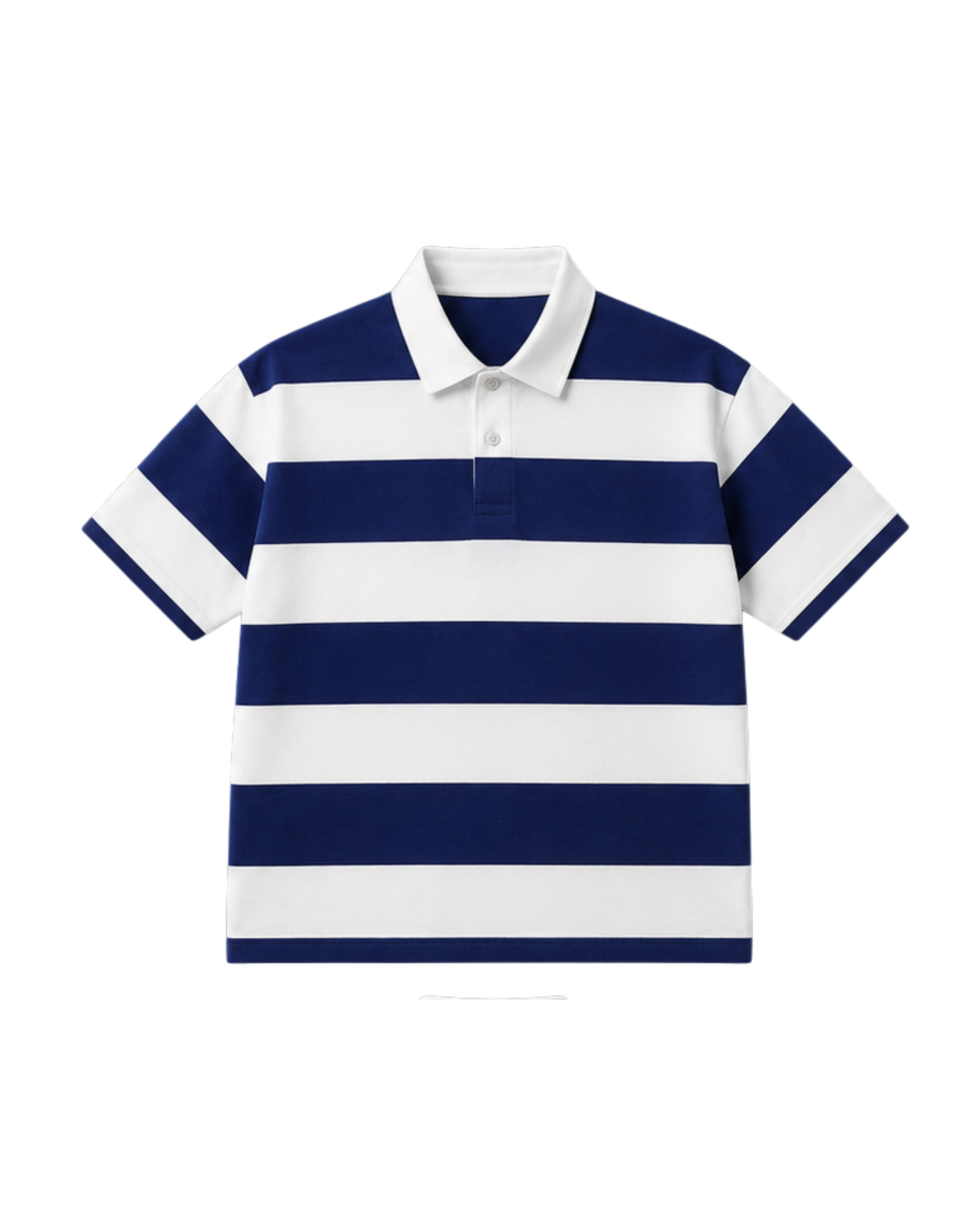 CLASSIC RUGBY POLO TEE - NAVY