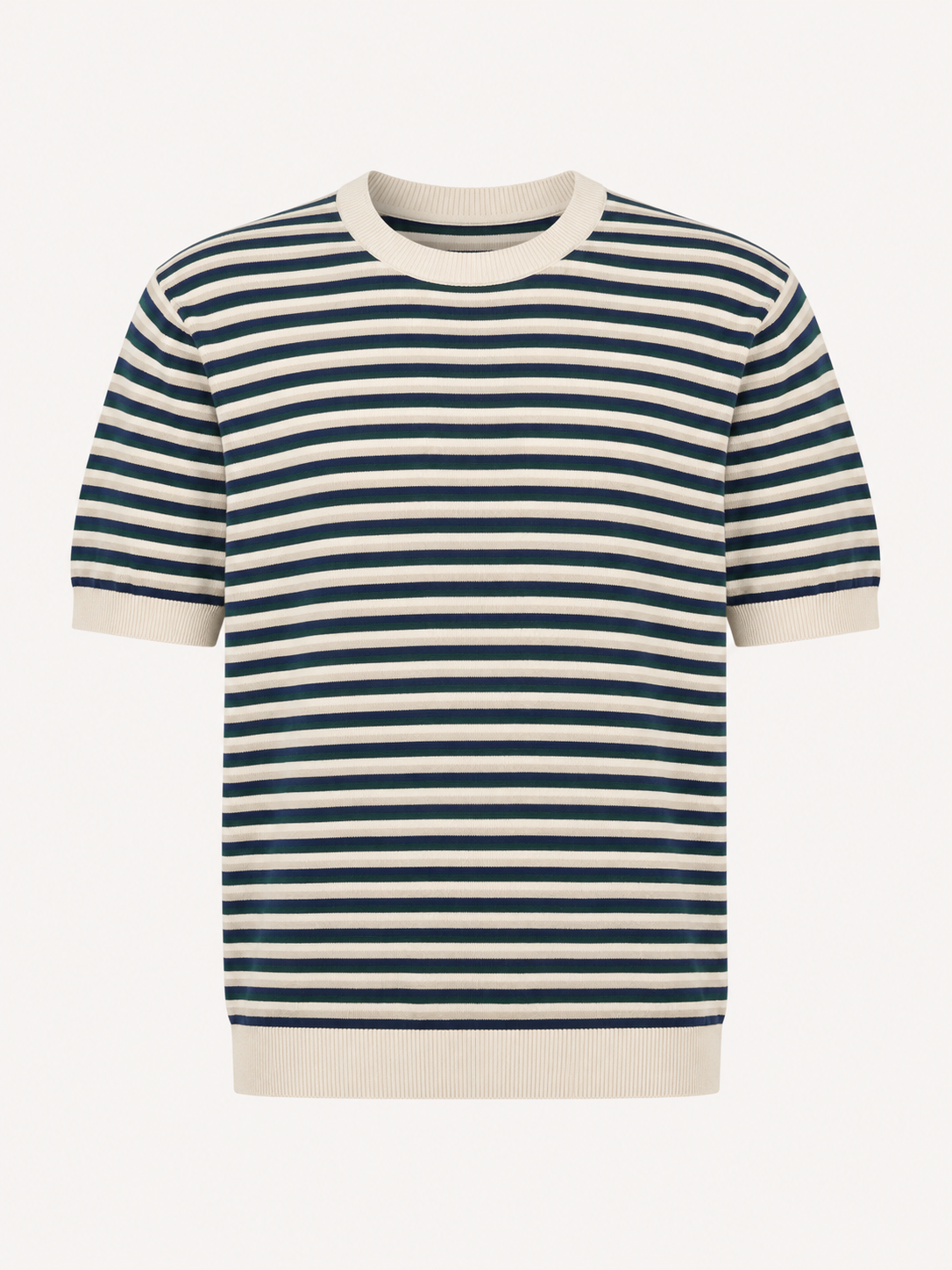 Nautical Stripe Knit T-Shirt
