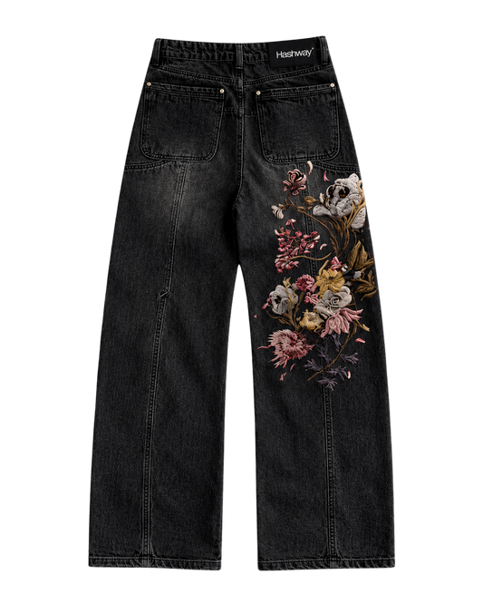 BLOOM EMBROIDERED DENIMS - LIMITED RUN