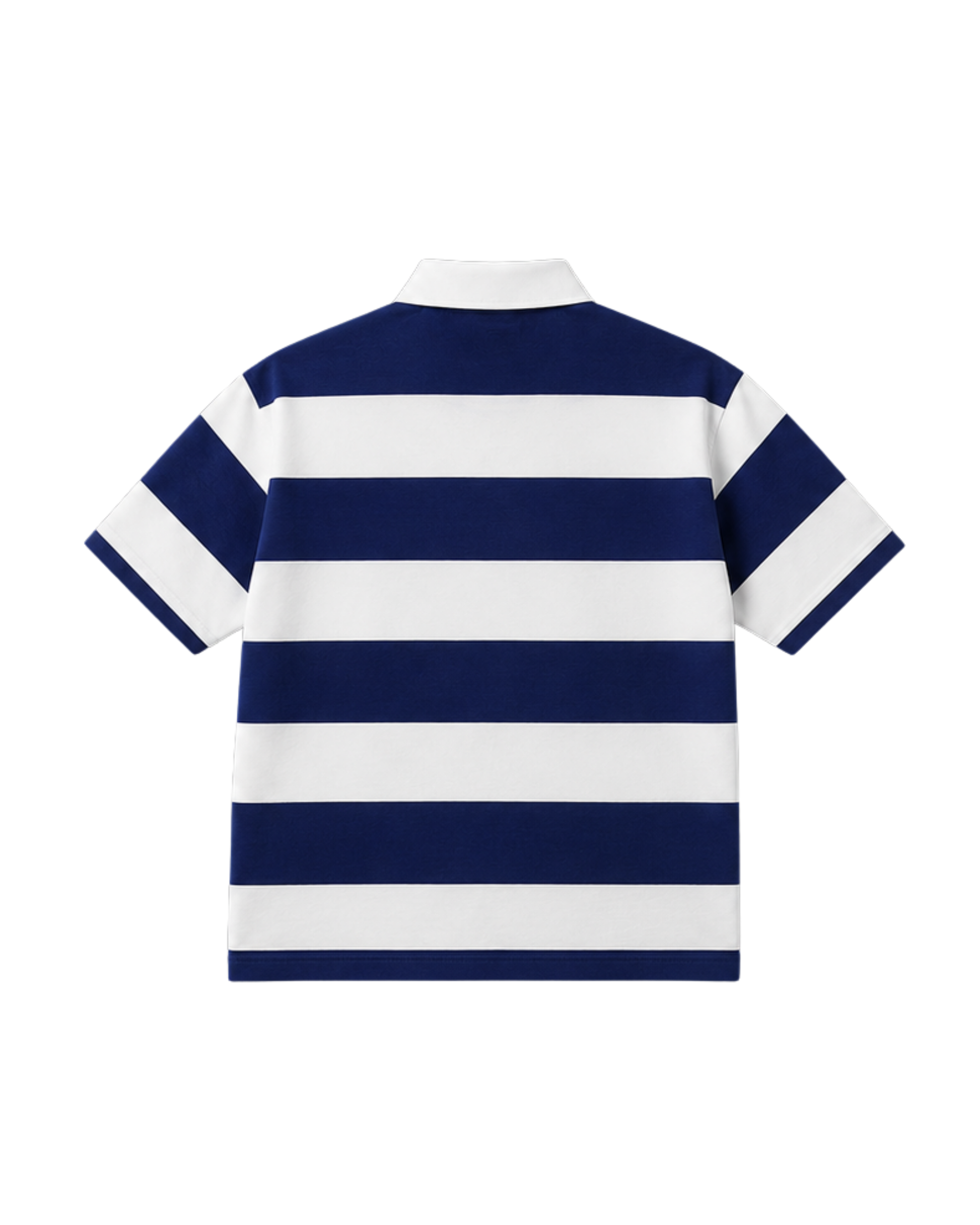 CLASSIC RUGBY POLO TEE - NAVY