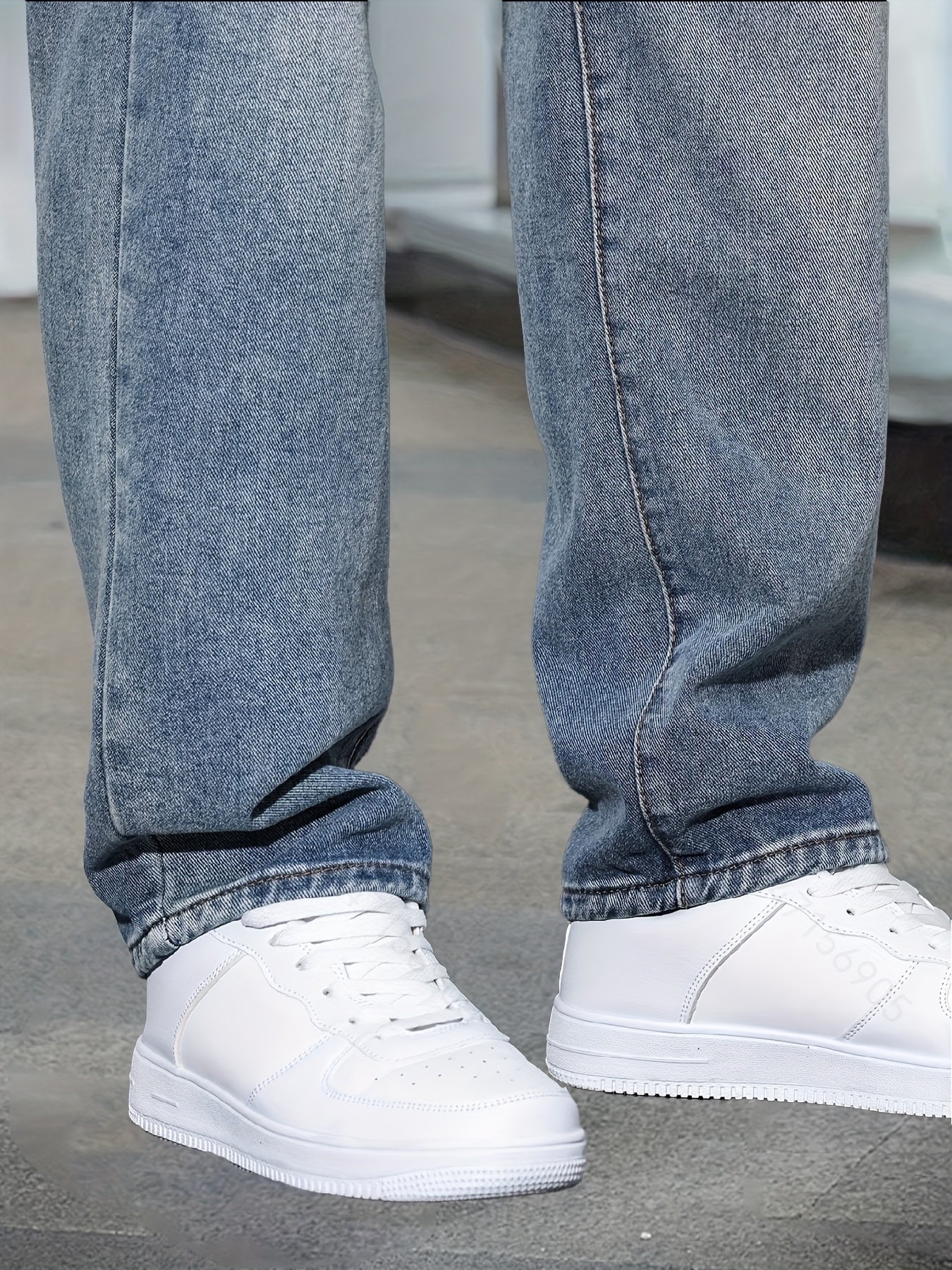 Geng Yuan Original Selected Men'S Casual Elastic Jeans Long Trousers