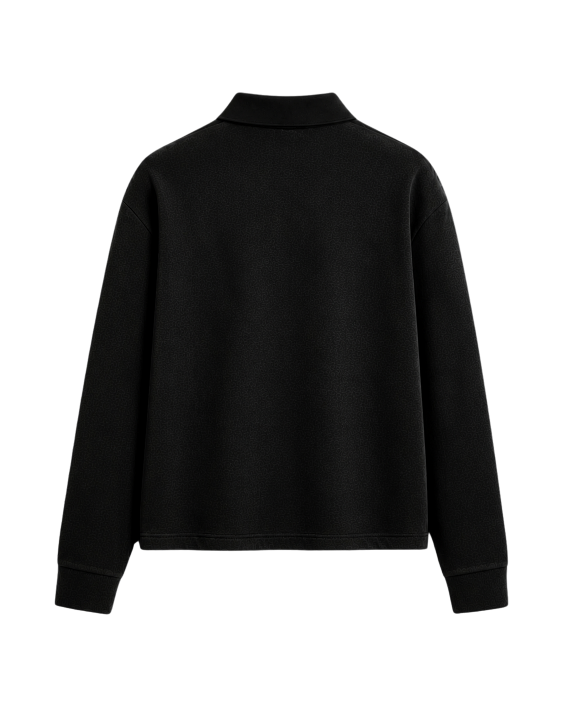 SUMMER CLASSIC POLO TEE - ALL BLACK