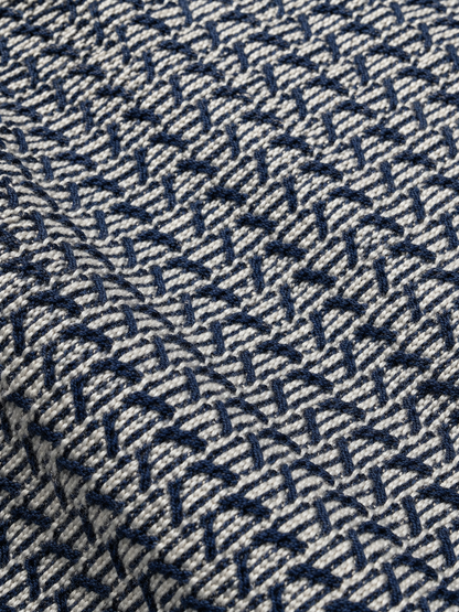 Textured Crew Neck Knit Sweater