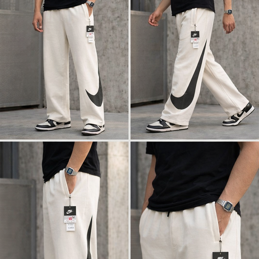 Premium Oversized Streetwear Sweatpants for Men | Wide Leg Baggy Lower Pants | Urban Casual Fashion