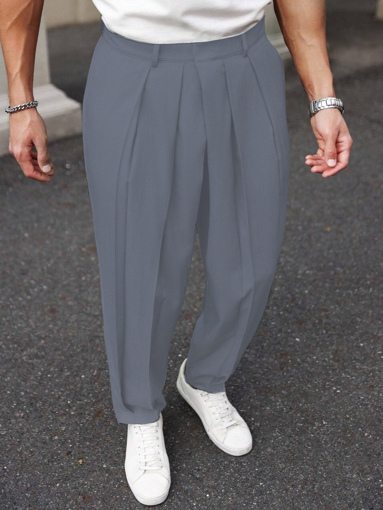 Neat Pleats Tailored Linen Pants