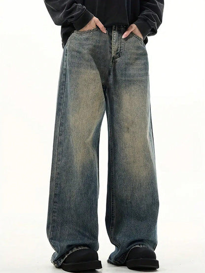 Blue Screen Super Baggy Jeans