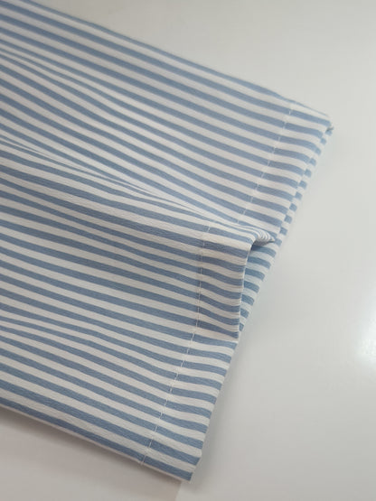 Men's Classic Striped Short Sleeve Shirt - Summer Short Length Single Wear Layering Versatile Item