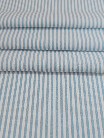 Men's Classic Striped Short Sleeve Shirt - Summer Short Length Single Wear Layering Versatile Item