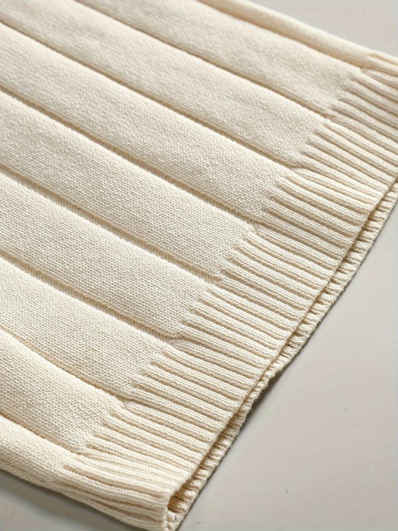 Old Money Classic Ribbed Short Sleeve Lapel Collar Knitted Shirt - 100% Viscose Solid Color Regular Fit Knit Top