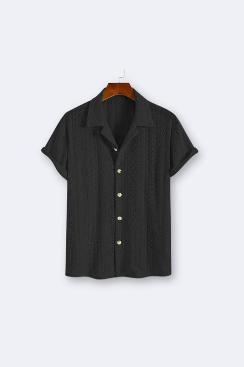 Old Money Knitted Elegant Polo Shirt - Adult Regular Fit Lapel Collar Casual Top - 100% Cotton Solid Color