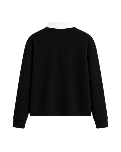 SUMMER CLASSIC POLO TEE - BLACK