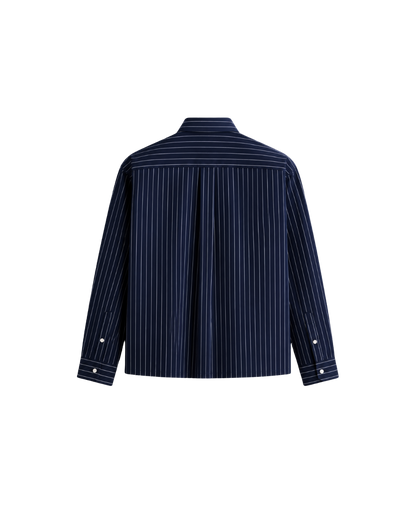 HASHWAY ARCHIVES STRIPED SHIRT - BLUE