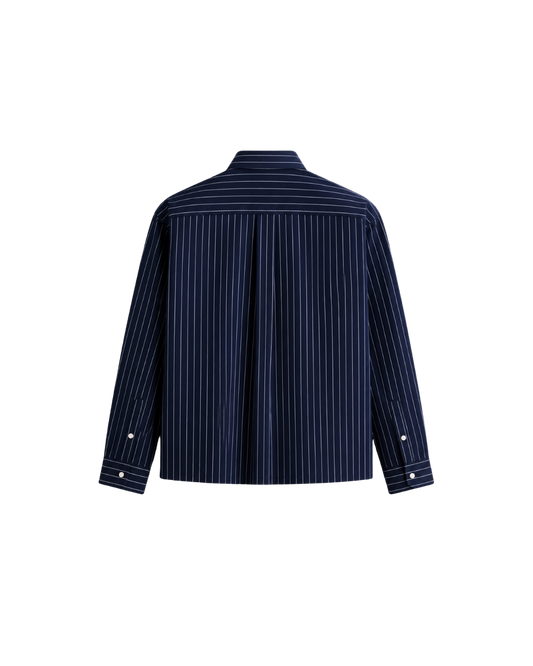 HASHWAY ARCHIVES STRIPED SHIRT - BLUE