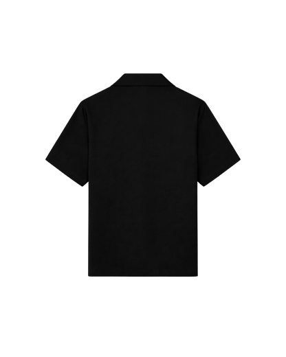 HASHWAY ARCHIVES BOWLING SHIRT - BLACK
