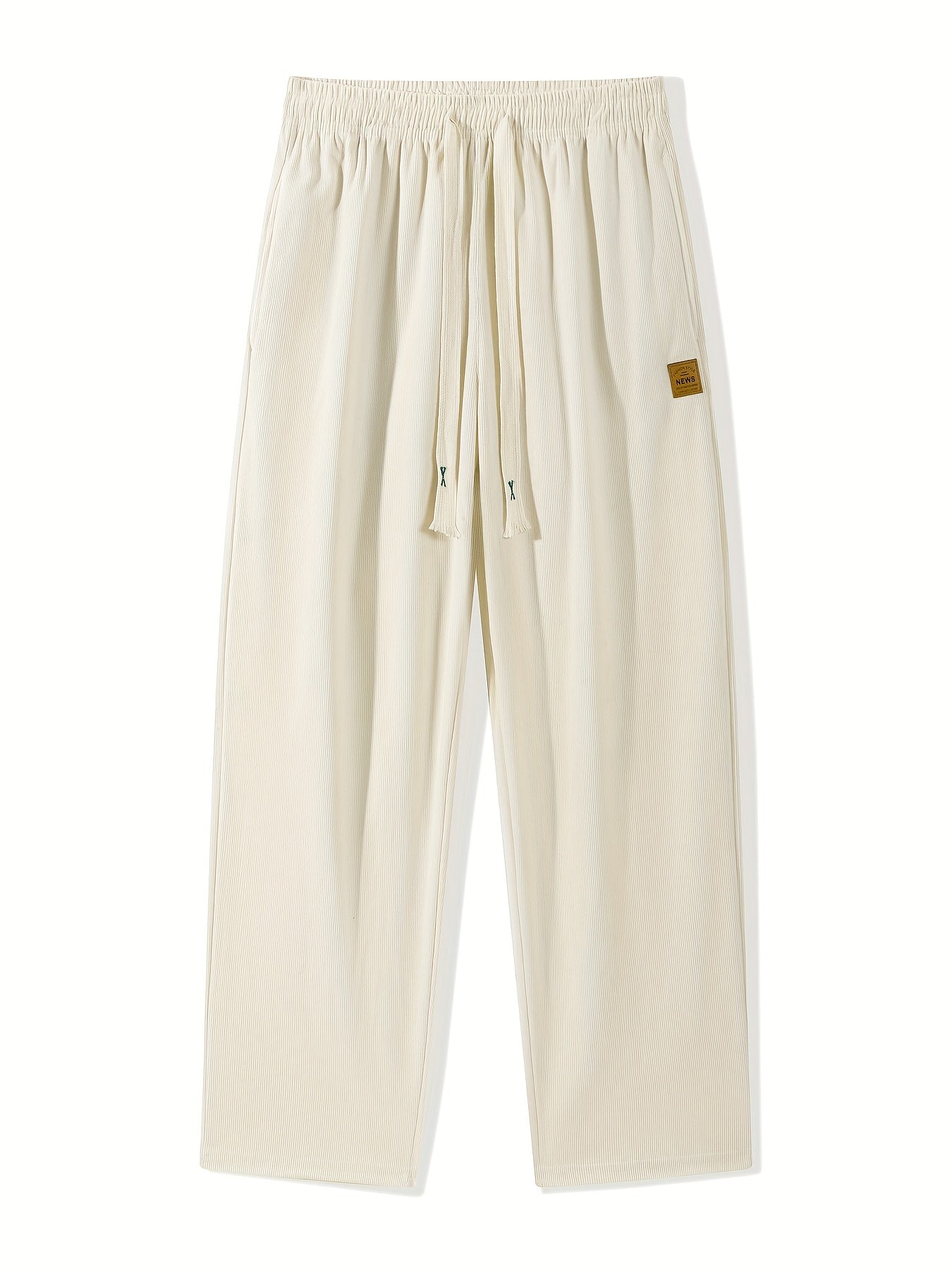 High-End Corduroy Pants for Autumn And Winter, Men'S New Straight Leg Sweatpants with Loose Drape, Wide Leg Sports And Casual Trousers for Men