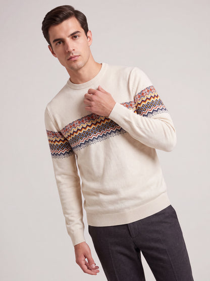 Fair Isle Knit Sweater
