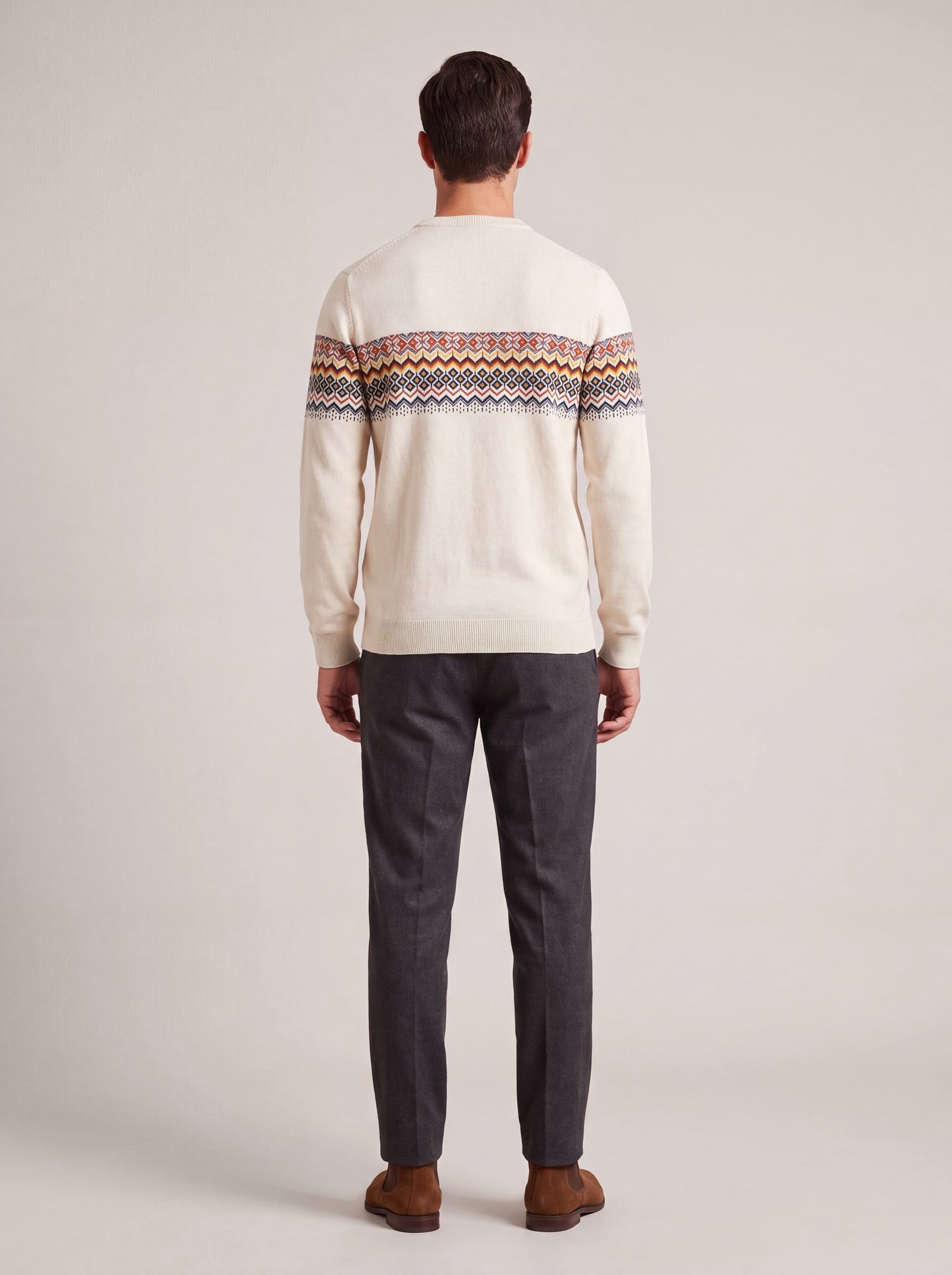 Fair Isle Knit Sweater