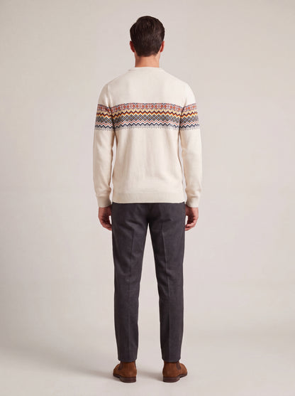 Fair Isle Knit Sweater