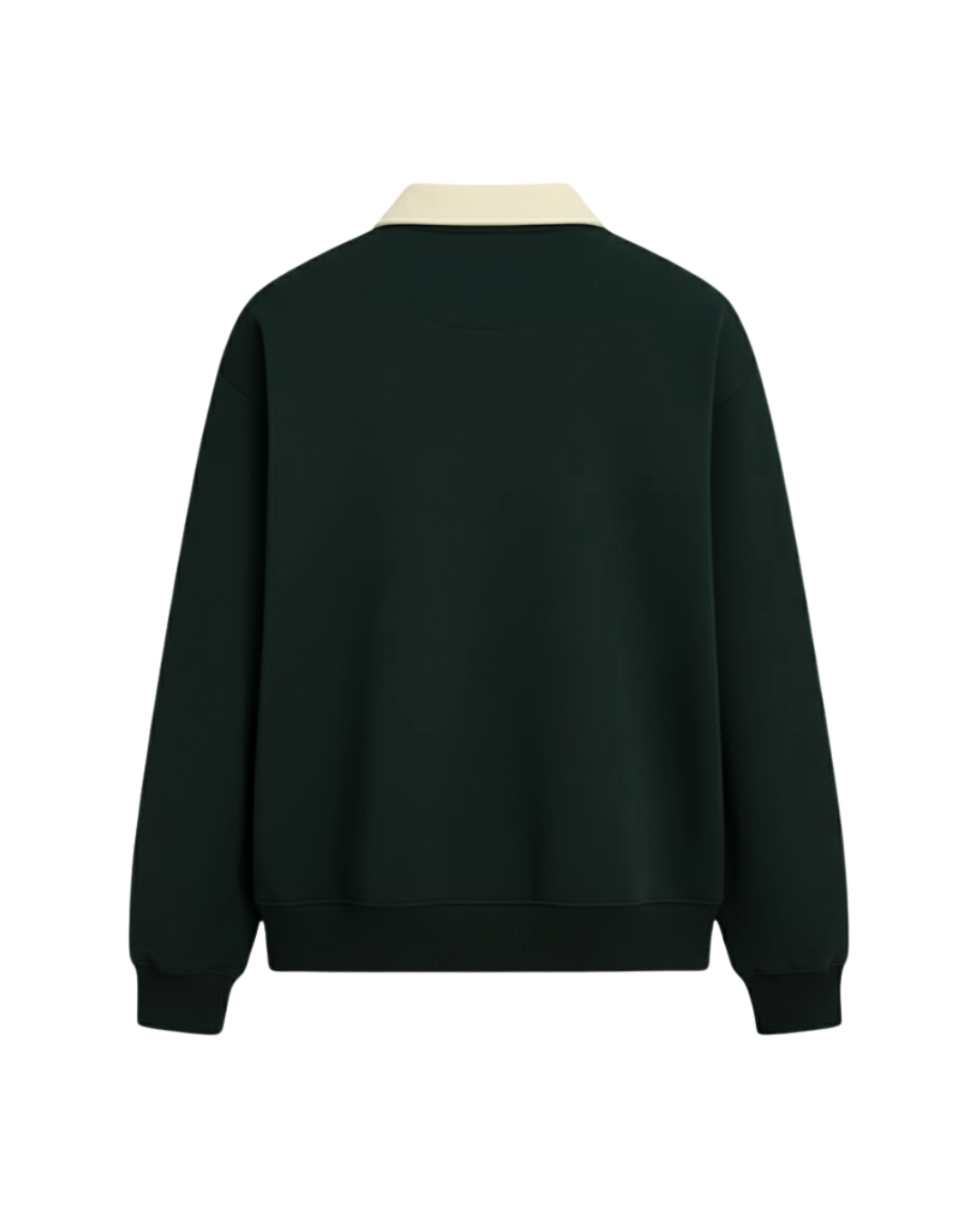 HASHWAY CLASSIC POLO SWEATSHIRT - GREEN