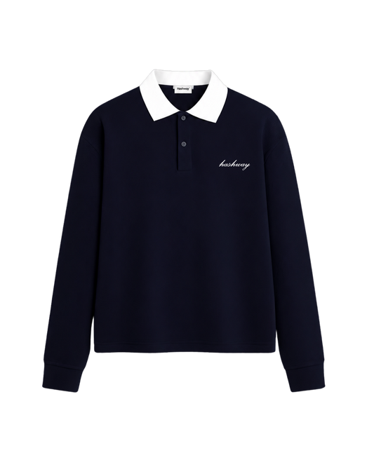 SUMMER CLASSIC POLO TEE - NAVY